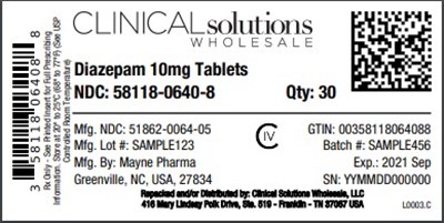 Diazepam 10mg